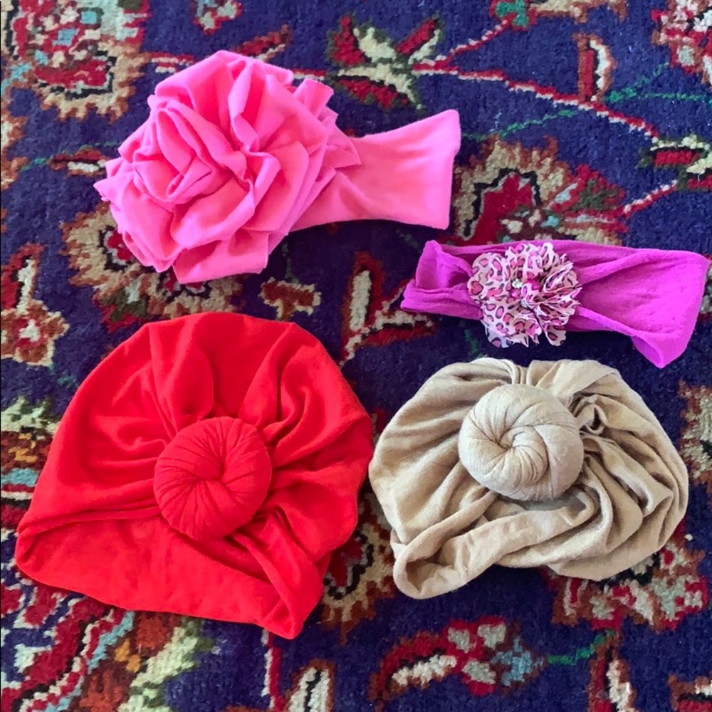 Head bands for babies size 0-12 months